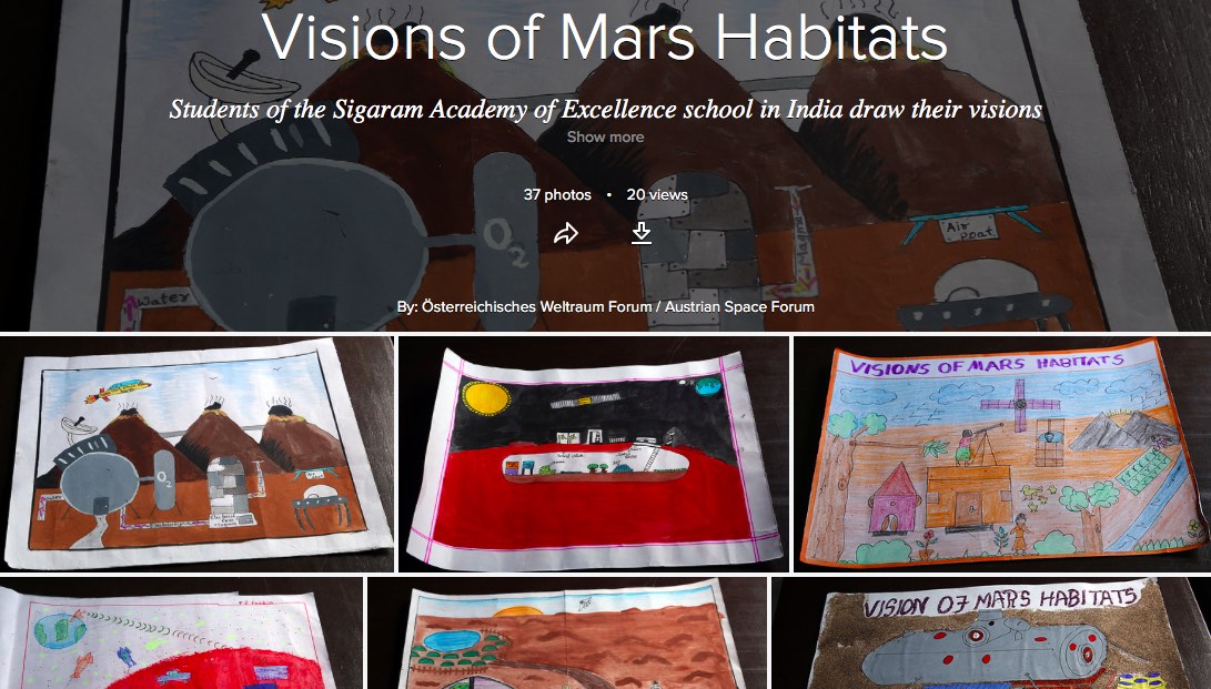 Nextgen visions of future Mars habitats.